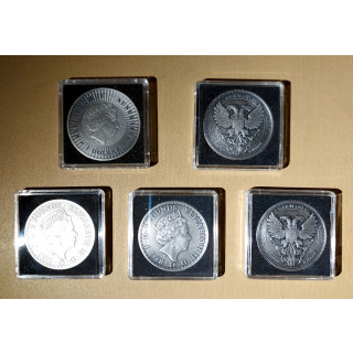 Srebrne monety - wersje limitowane