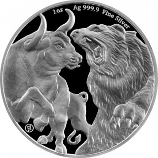 Byk i Niedźwiedź 100 uncji 2022 monety bulionowe