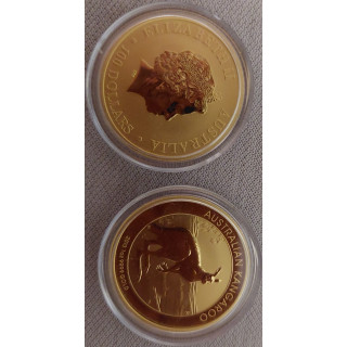Uncja złota kanadyjski kangur