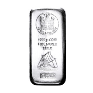 Sztabka srebra 1kg Fiji z Argor Heraeus