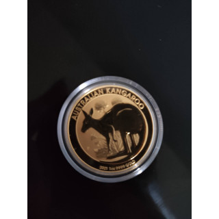 Złota moneta - Australijski Kangur - 1 oz - 2020r + kapsel