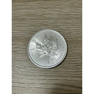 Moneta srebrna Kanadyjski Liść Klonu 2019 , 50 szt. , IDEALNE