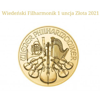 Wiedenski Filharmonik 1 uncja Złota 2021